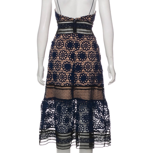 Self Portrait dress, size S, worn once, in perfect condition. - Picture 2 of 3